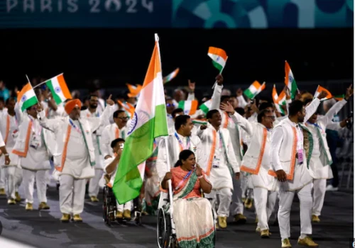 Paris Paralympics 2024: Sumit Antil and Bhagyashri Jadhav Lead Indian Contingent in Spectacular Opening Ceremony